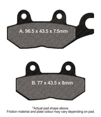 EBC Disc Brake Pads - FA215HH