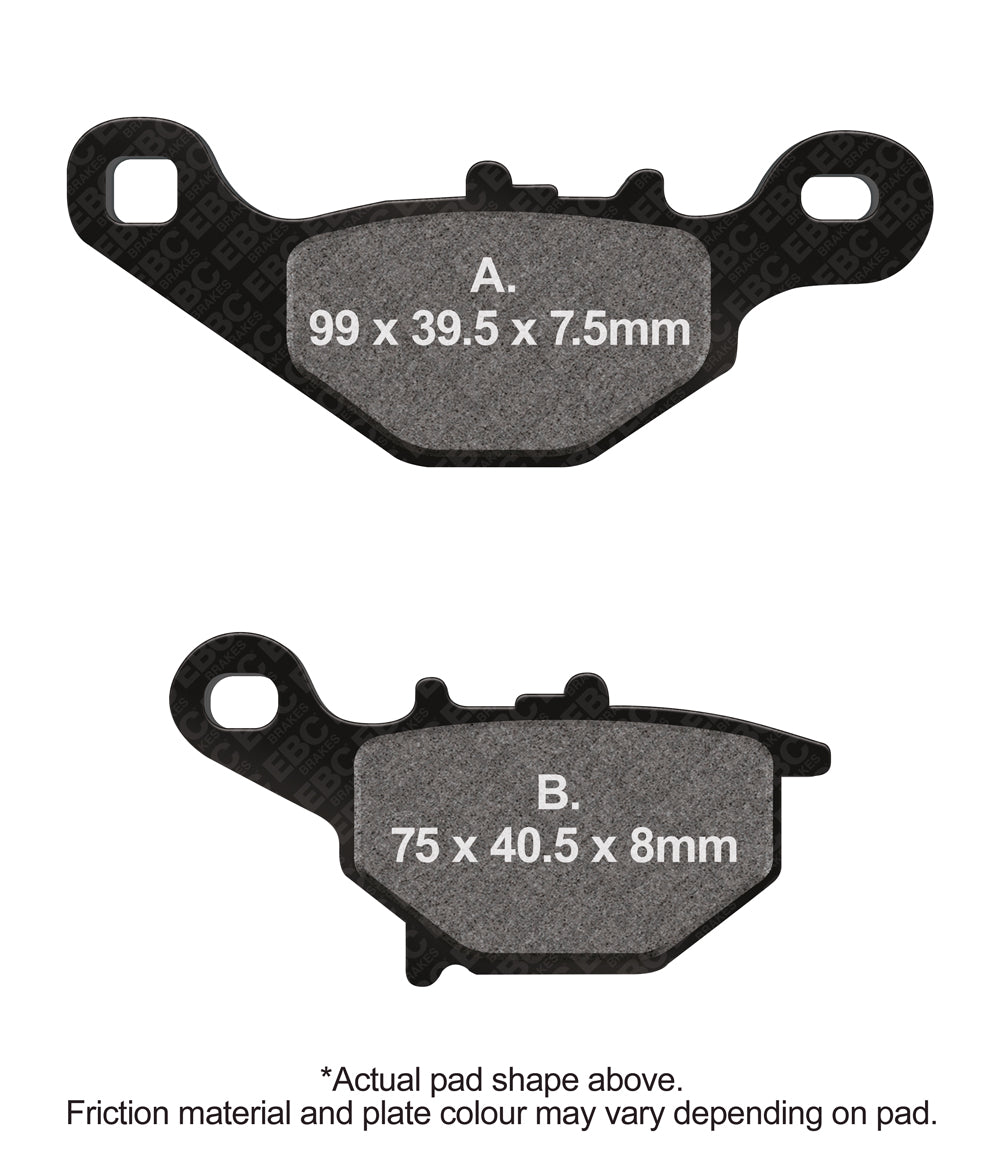 EBC Disc Brake Pads - FA230TT