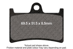 EBC Disc Brake Pads - FA252HH