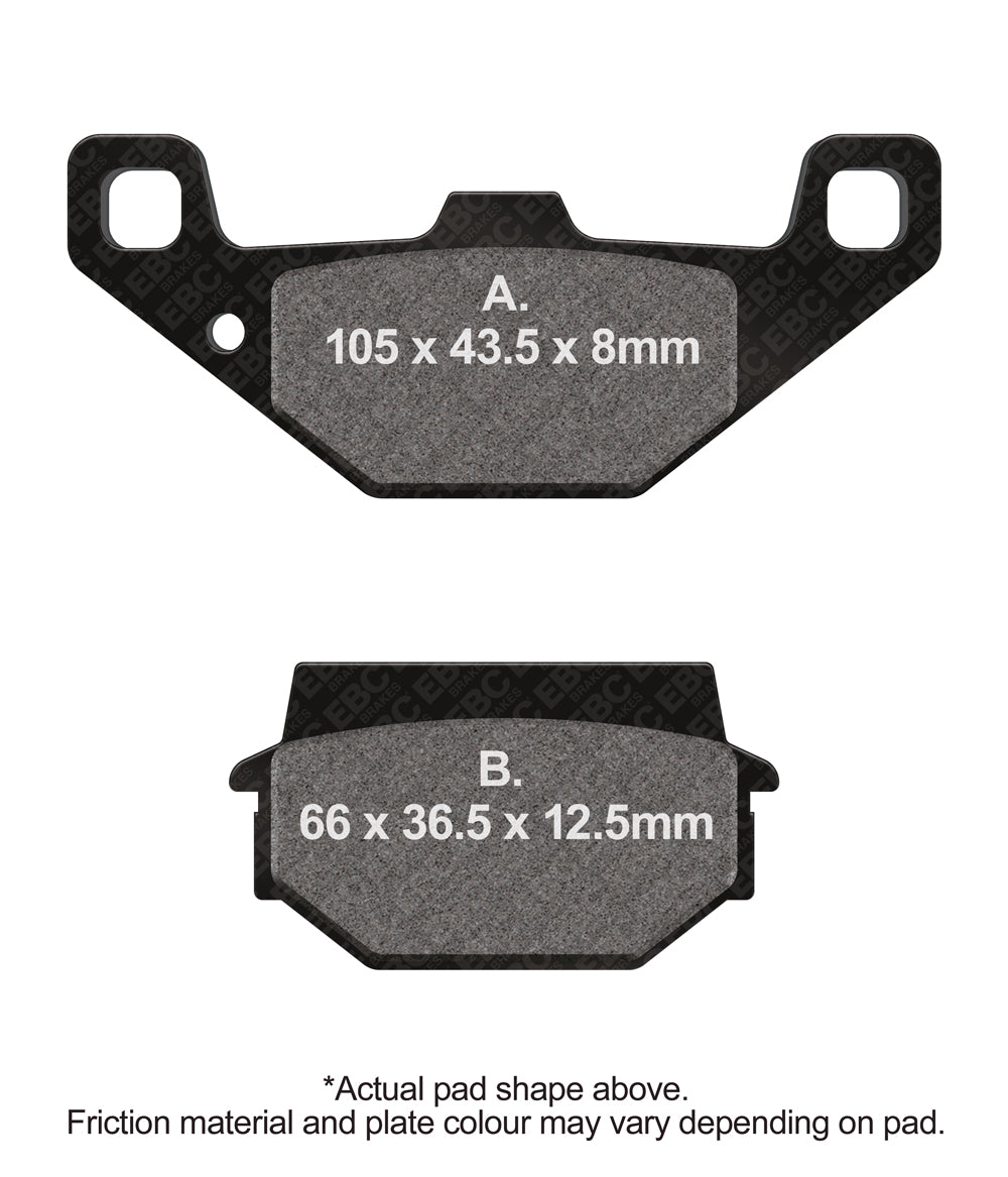 EBC Disc Brake Pads - FA297