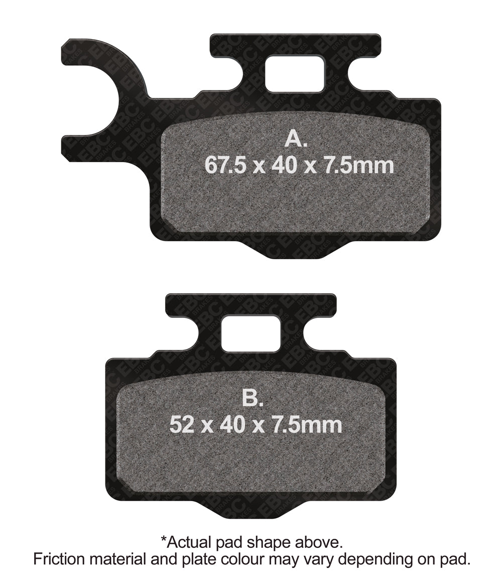 EBC Disc Brake Pads - FA302R