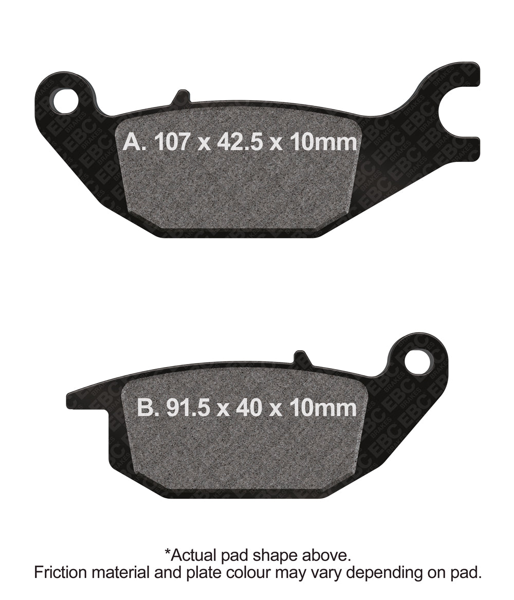 EBC Disc Brake Pads - FA343