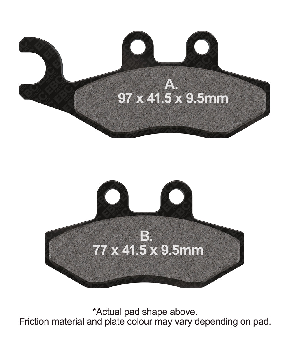 EBC Disc Brake Pads - SFA353HH