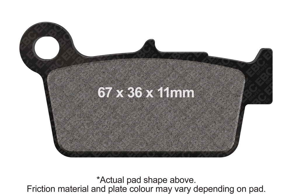 EBC Disc Brake Pads - FA367TT