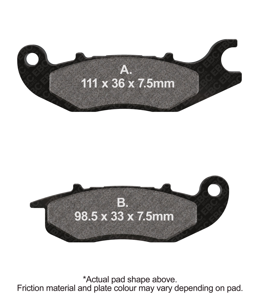 EBC Disc Brake Pads - FA375