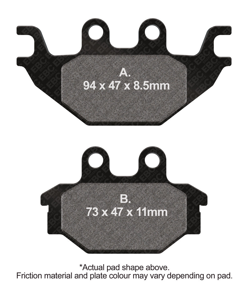 EBC Disc Brake Pads - FA377