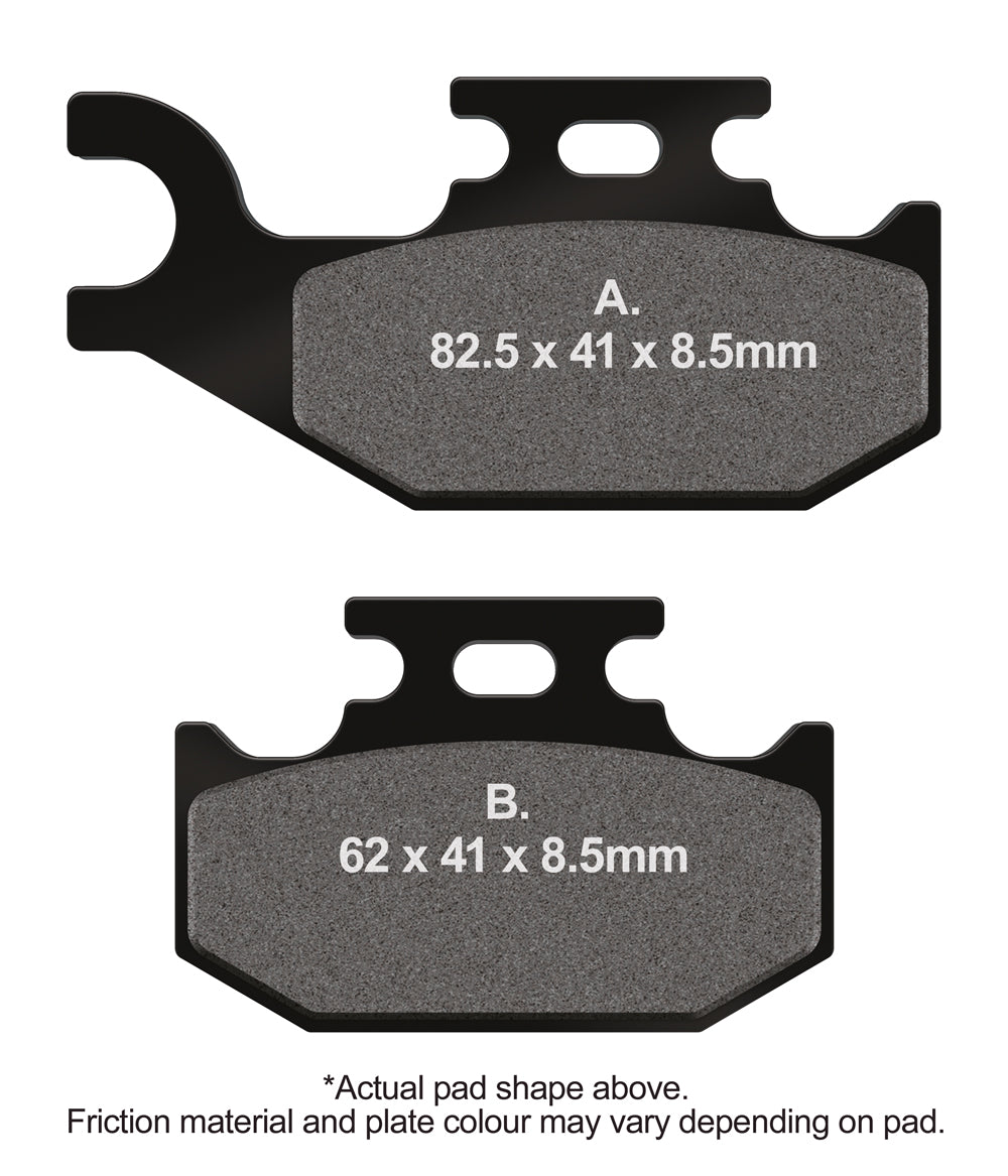 EBC Disc Brake Pads - FA414TT