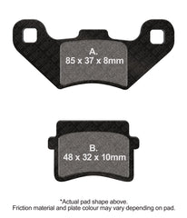 EBC Disc Brake Pads - FA416TT