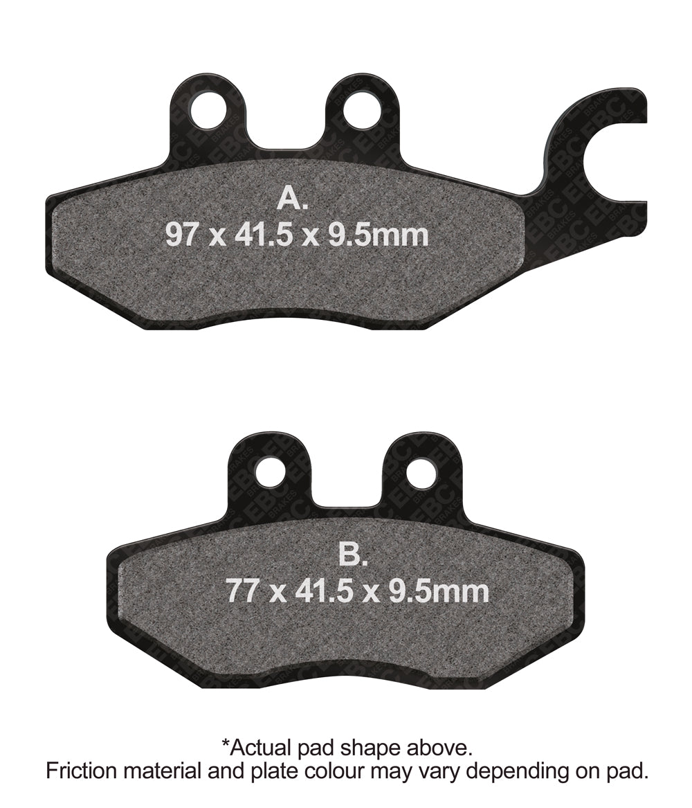 EBC Disc Brake Pads - SFA418HH