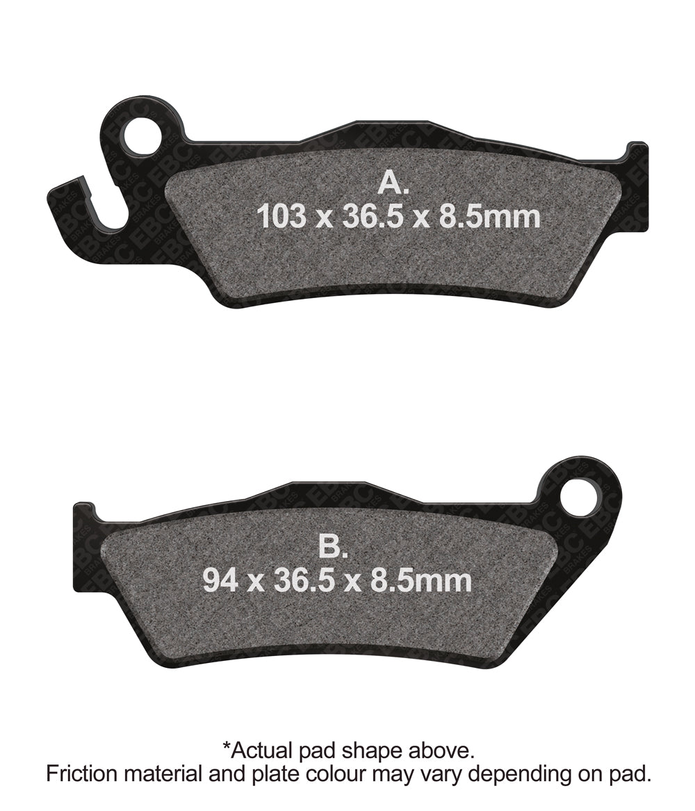 EBC Disc Brake Pads - FA438HH