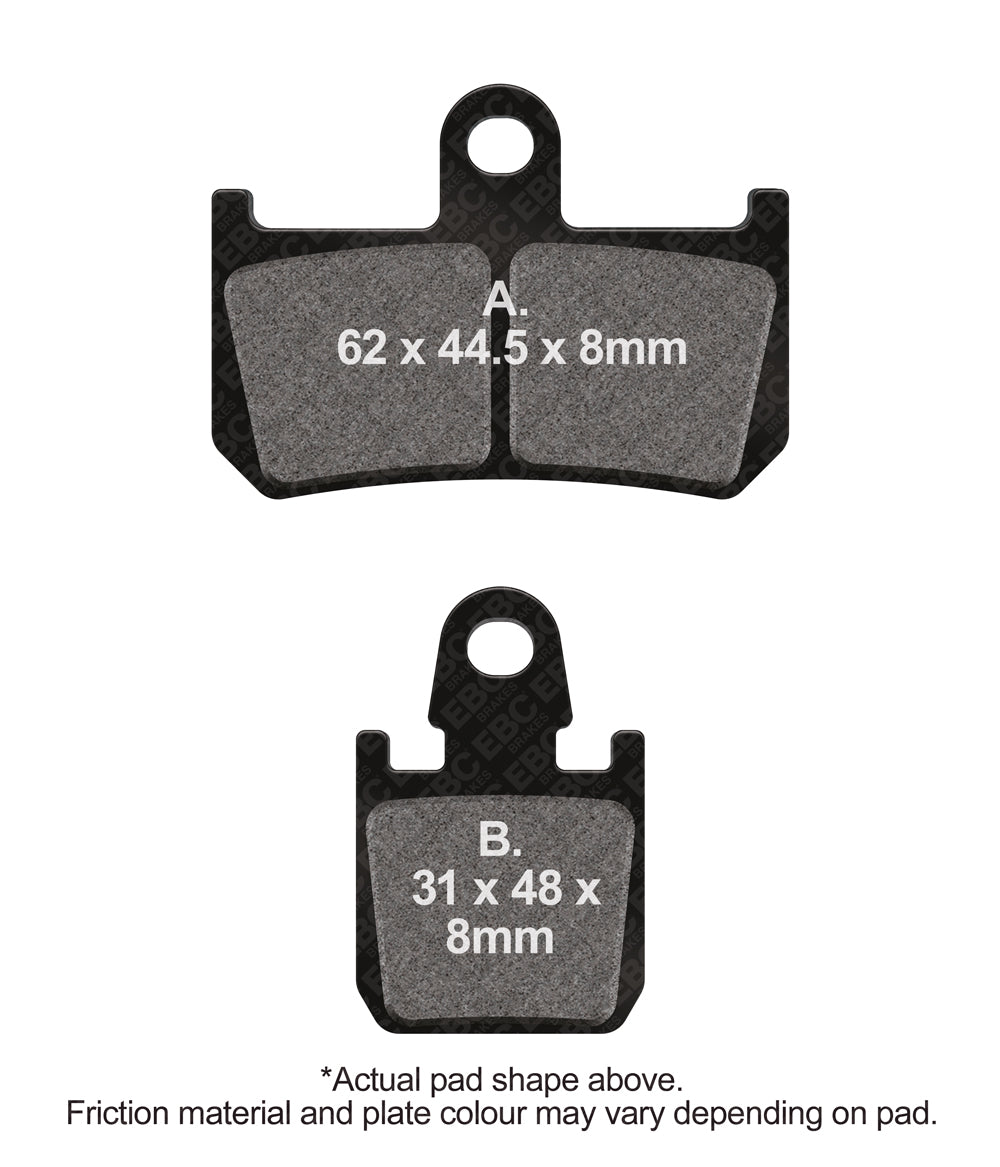EBC Disc Brake Pads - FA442/4HH