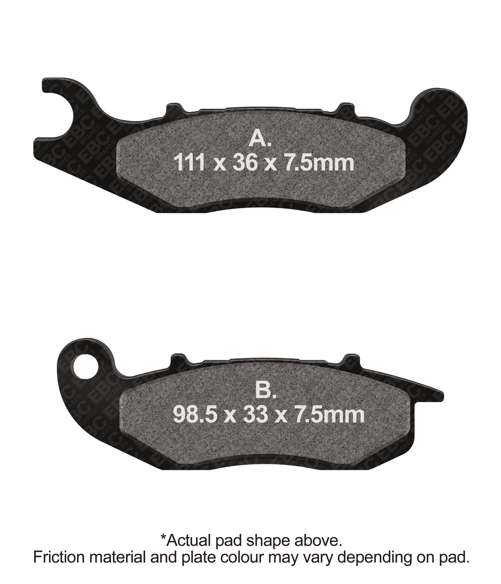EBC Disc Brake Pads - FA465TT
