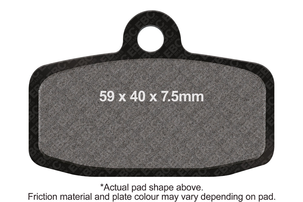 EBC Disc Brake Pads - FA612TT