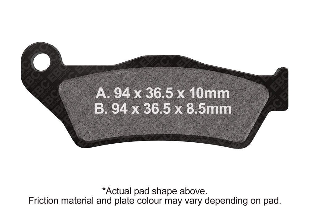 EBC Disc Brake Pads - FA671V