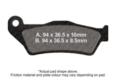 EBC Disc Brake Pads - FA671V
