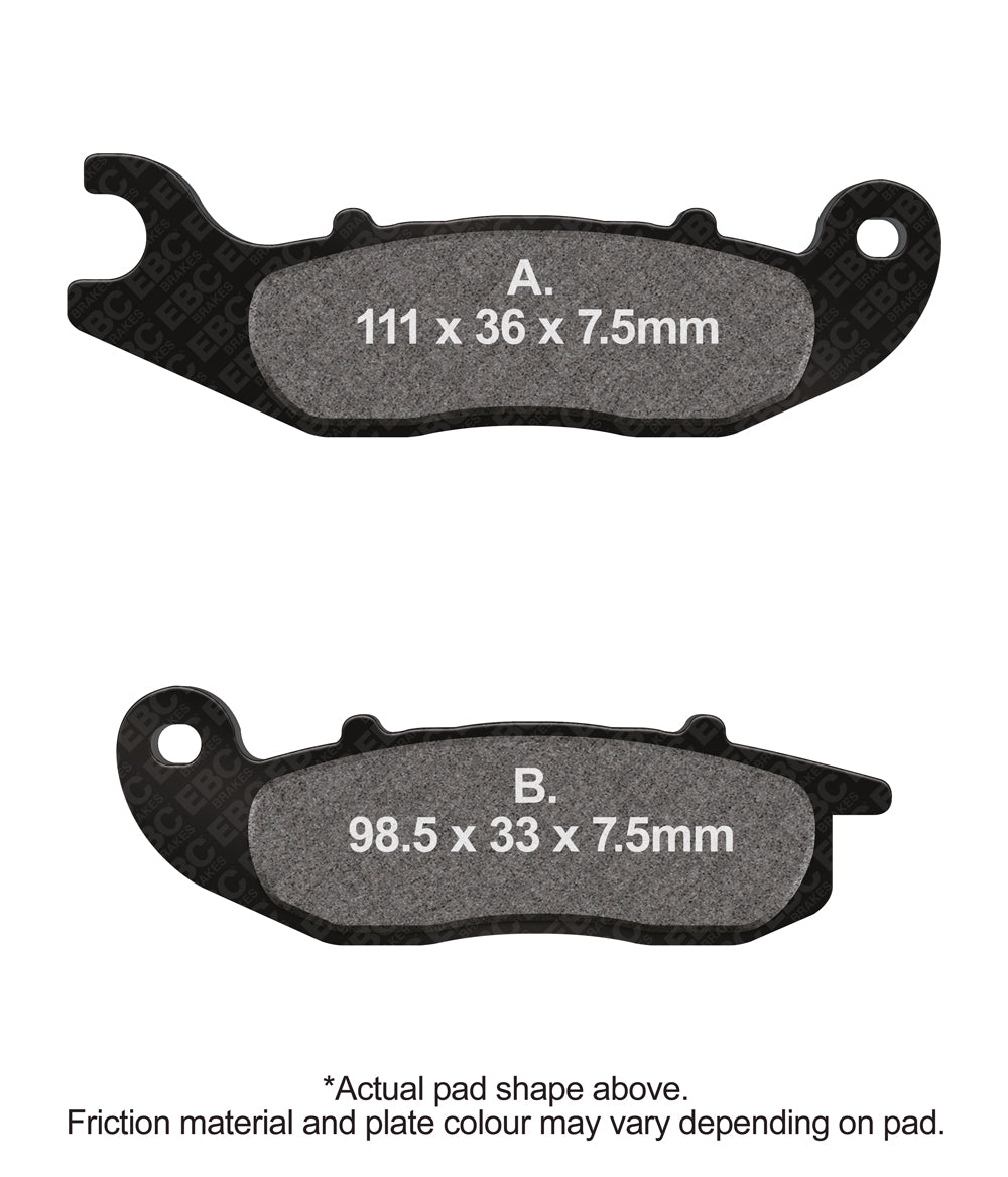 EBC Disc Brake Pads - SFA693
