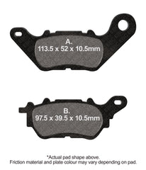 EBC Disc Brake Pads - SFA706