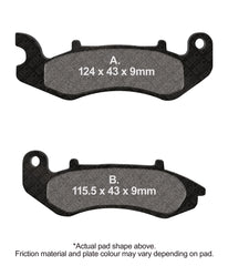 EBC Disc Brake Pads - FA707