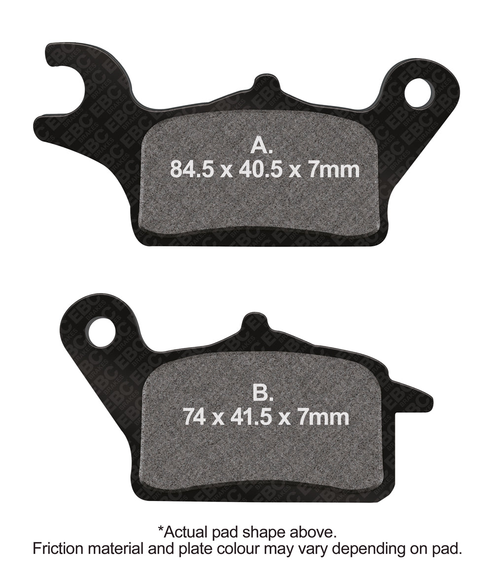 EBC Disc Brake Pads - SFA708