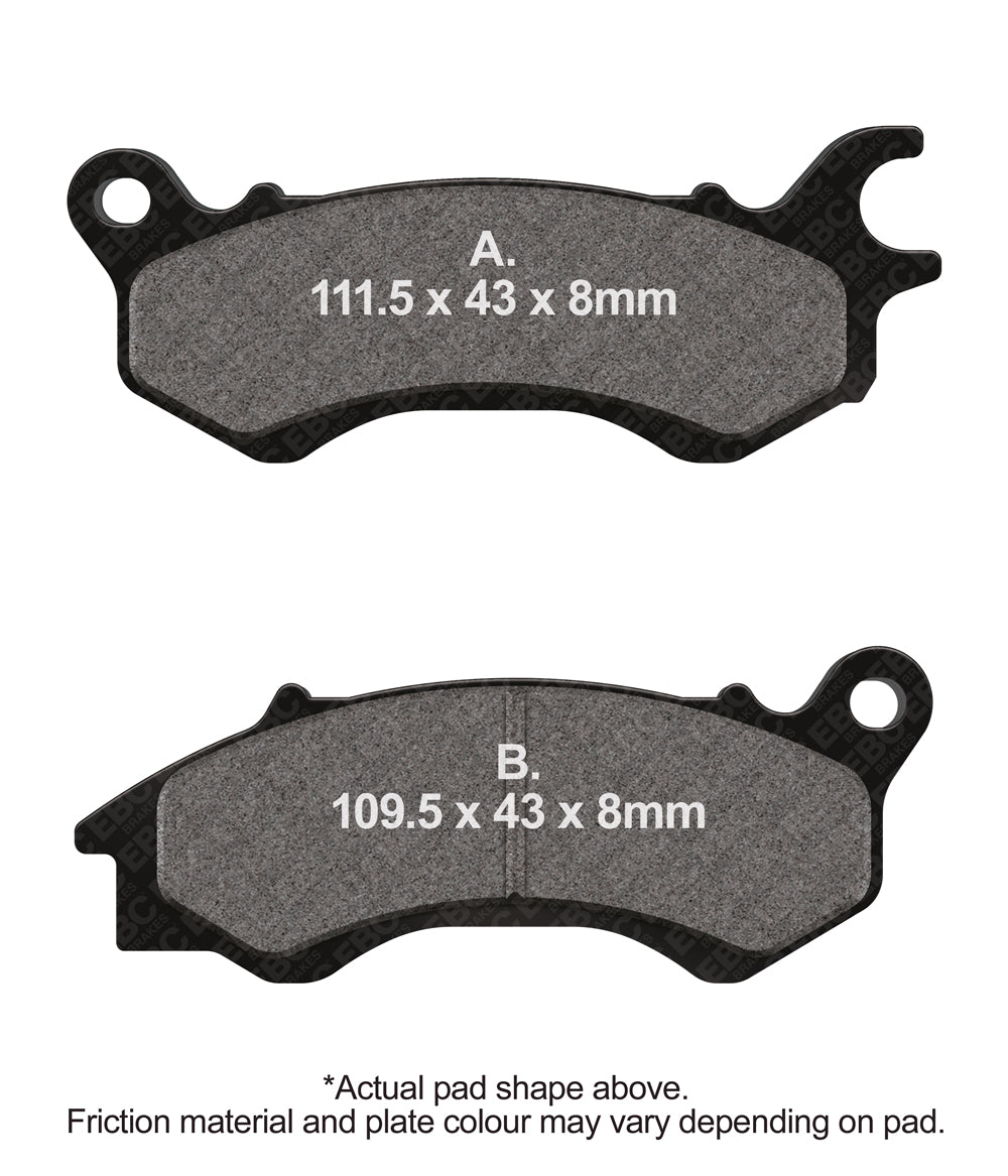 EBC Disc Brake Pads - SFA709