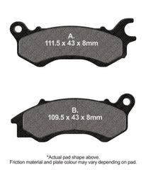 EBC Disc Brake Pads - SFA709