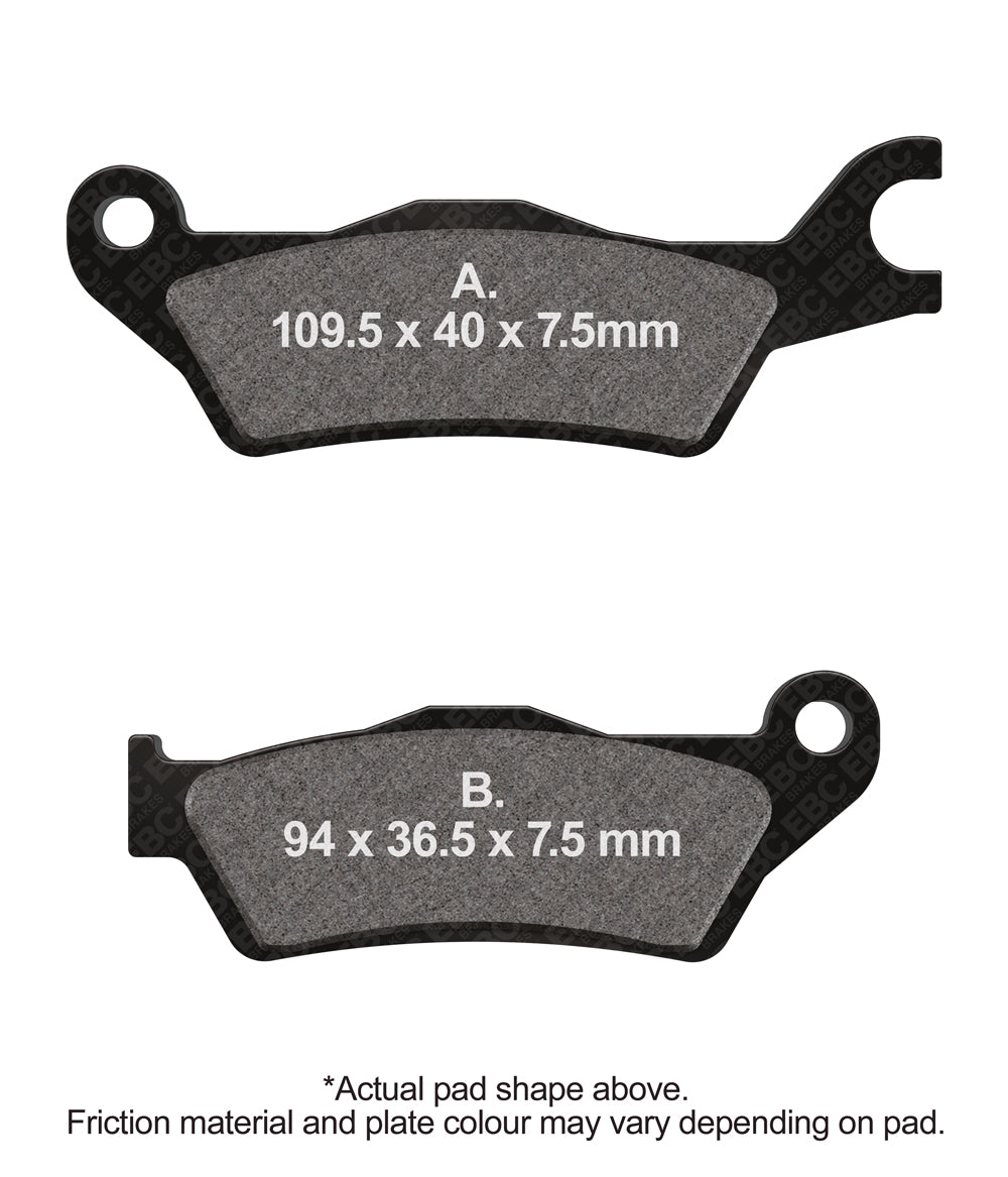 EBC Disc Brake Pads - FA715