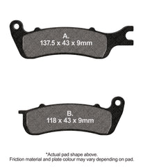 EBC Disc Brake Pads - FA722