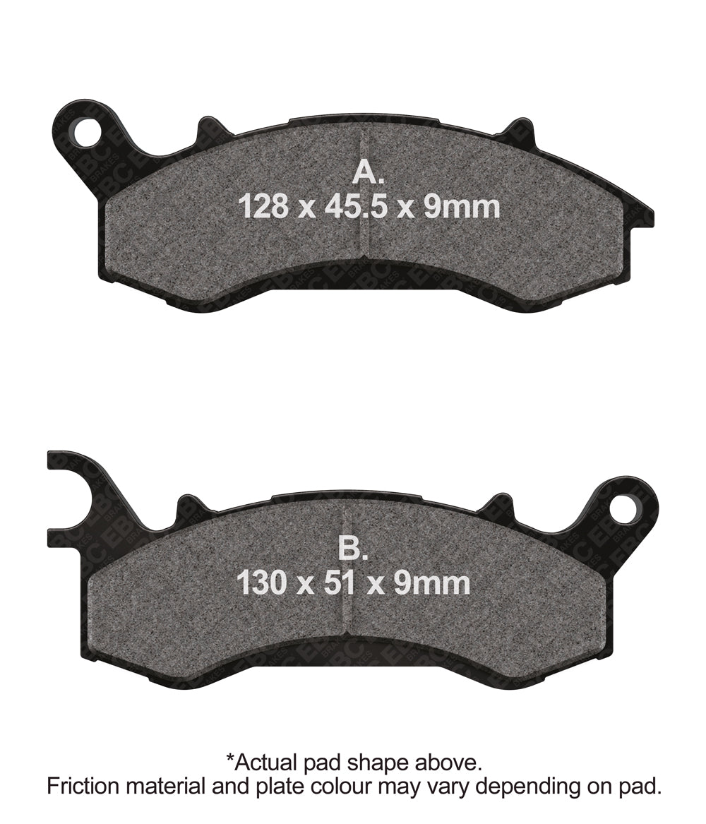 EBC Disc Brake Pads - FA731TT