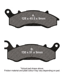 EBC Disc Brake Pads - FA731TT