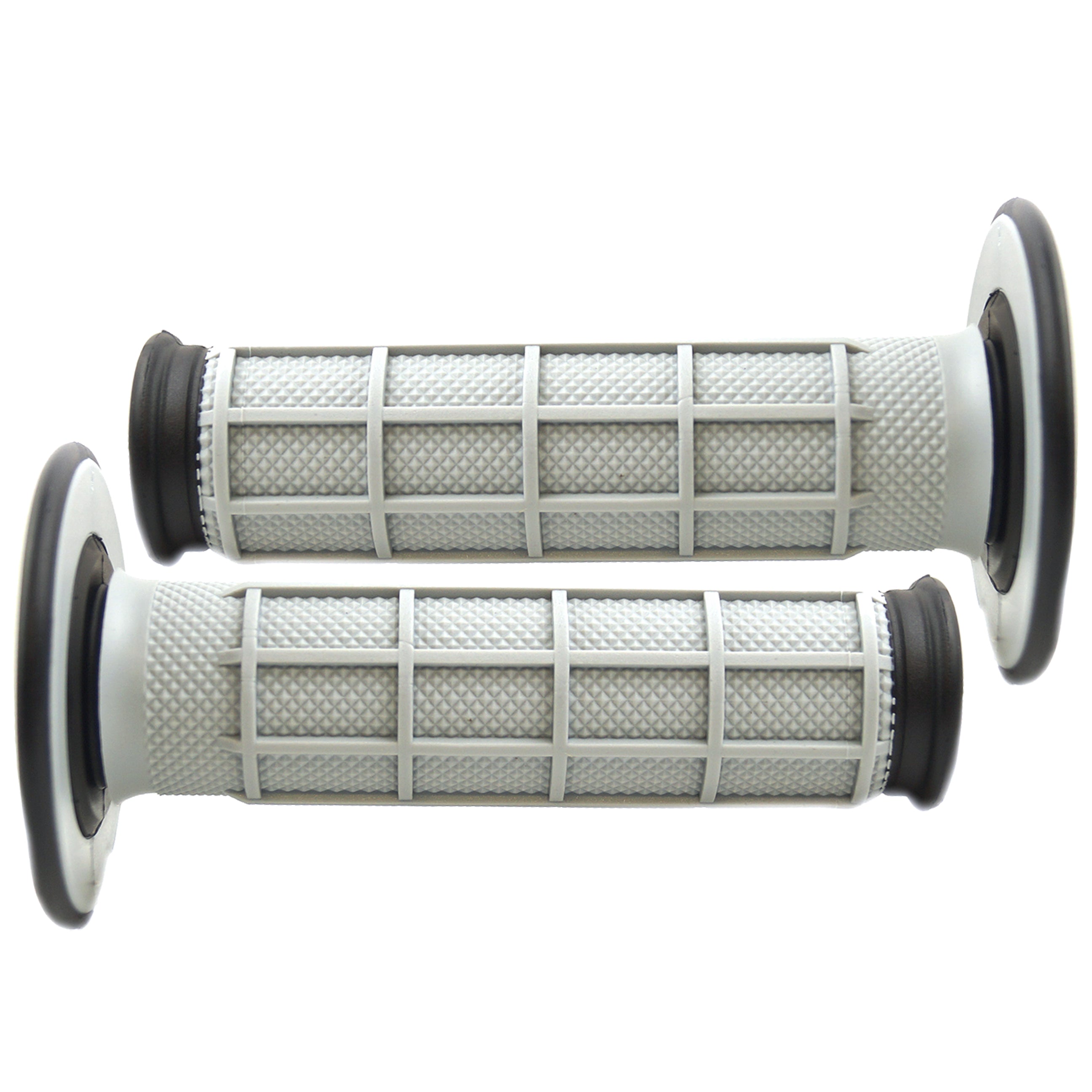 Renthal Dual Layer Handlebar Grips - Grey / Black