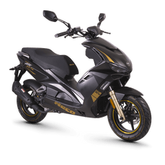 Neco GPX 50 RS Naked - Matt Black / Gold