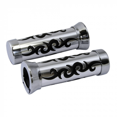 Bike It Grips Chrome Tribal Cushion