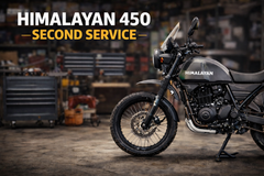 Himalayan 450 - 2nd Service (3000 miles or 6 months)