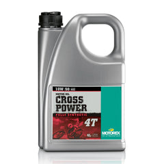 Motorex Cross Power 4T Fully Synthetic Pro Performance JASO MA2  10w/50 - 4 Litre