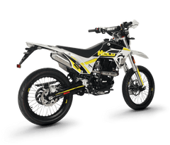 Neco NC50 Supermoto - White / Yellow