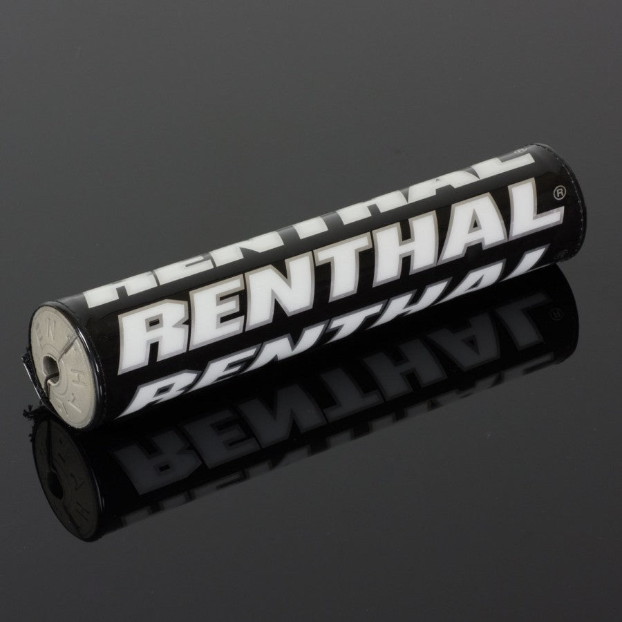 Renthal 10" Supercross Bar Pad - Black / White / Silver