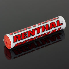 Renthal 10" Bar Pad - White / Red