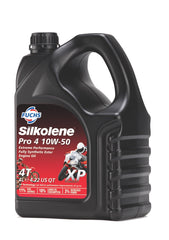 Silkolene Pro 4 10W-50 XP 4-Stroke Engine Oil Pro Fully Synthetic