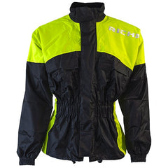 Richa Rain Warrior Over Jacket Black Fluo Yellow