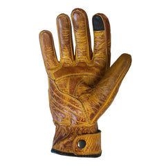 Rayven Vintage Leather Gloves - Tan