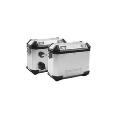 Royal Enfield Himalayan Panniers and Rails Silver