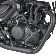 Givi Black Engine Guards Crashbars Royal Enfield Hunter 350 - TN9056