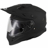 Vcan V331 Dual Sport Helmet - Matt Black