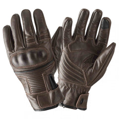 Rayven Vintage Leather Gloves - Brown