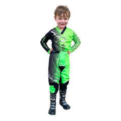 Wulf Cub Connect MX Race Trousers - Green