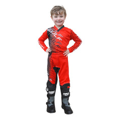 Wulf Cub Connect MX Race Trousers - Red