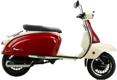 Royal Alloy TG 125cc AC CBS Burgundy/Ivory