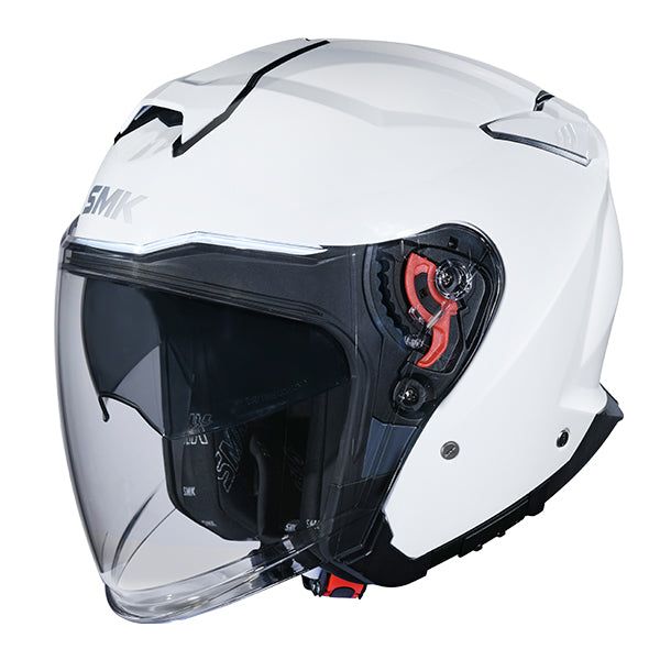 SMK GTJ OPEN FACE GLOSS WHITE GL100