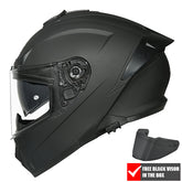 SMK TYPHOON UNICOLOUR MA200 MATT BLACK
