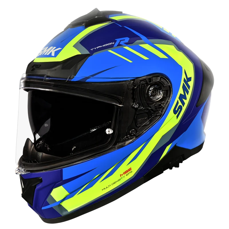 SMK TYPHOON AEROT GL545 GLOSS BLUE YELLOW